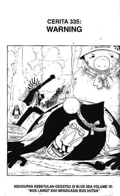 One Piece — Chapter 335, halaman 1