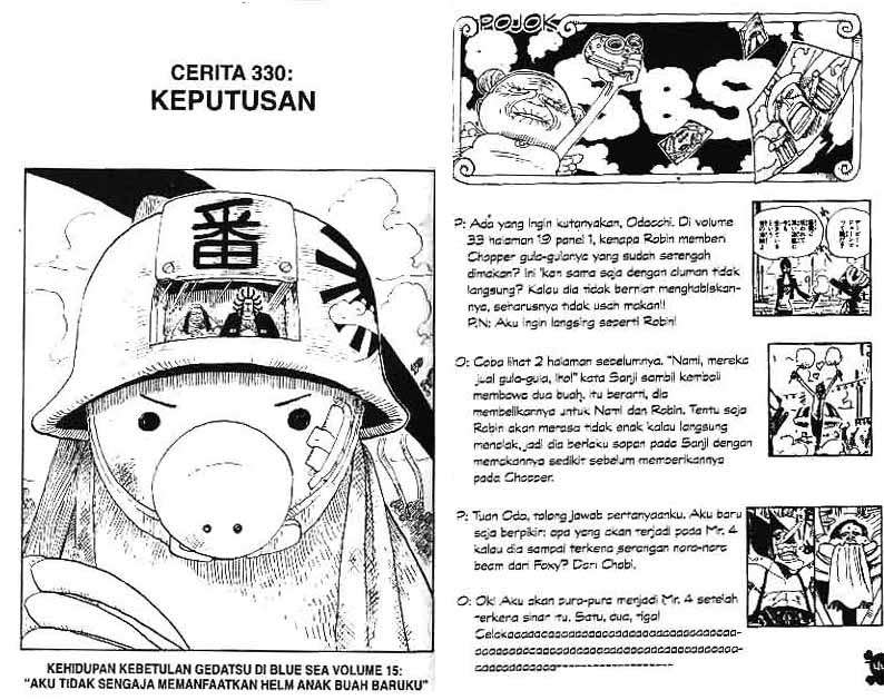 One Piece — Chapter 330, halaman 1