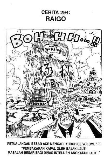 One Piece — Chapter 294, halaman 1