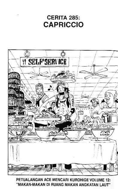 One Piece — Chapter 285, halaman 1