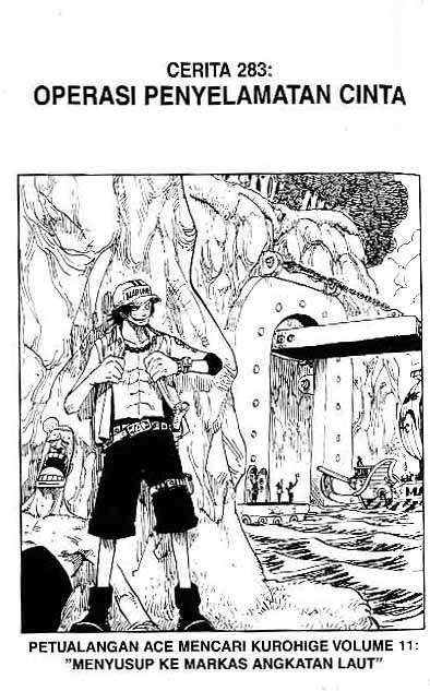 One Piece — Chapter 283, halaman 1