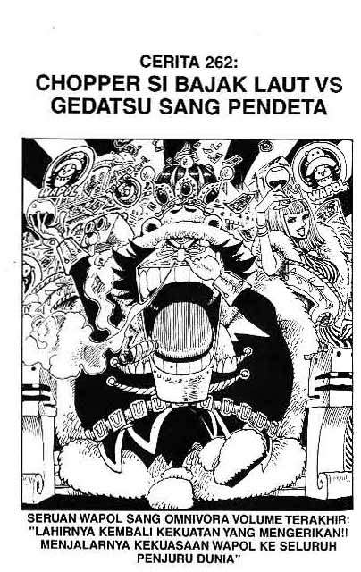 One Piece — Chapter 262, halaman 1