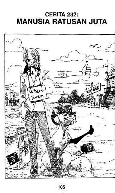 One Piece — Chapter 232, halaman 1