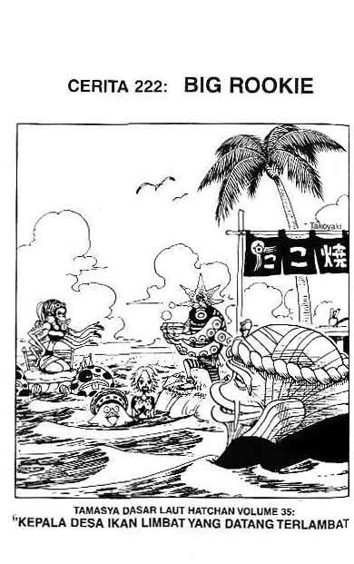 One Piece — Chapter 222, halaman 1