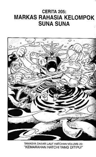 One Piece — Chapter 205, halaman 1