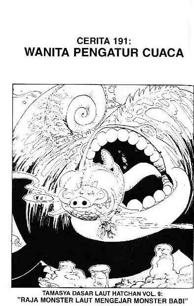 One Piece — Chapter 191, halaman 1