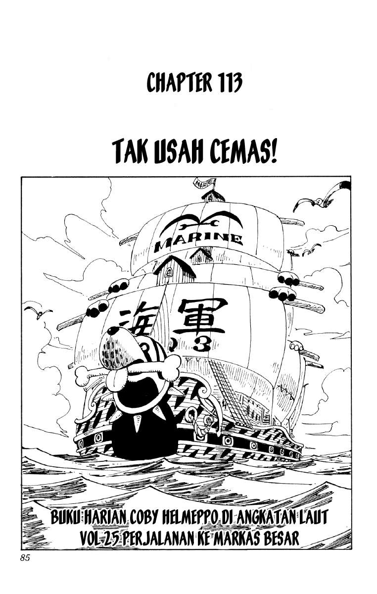 One Piece — Chapter 113, halaman 1