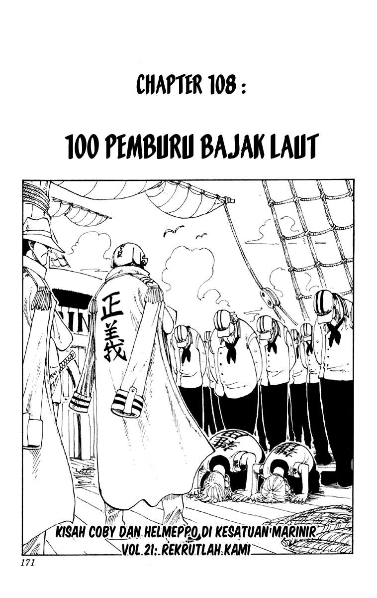 One Piece — Chapter 108, halaman 1