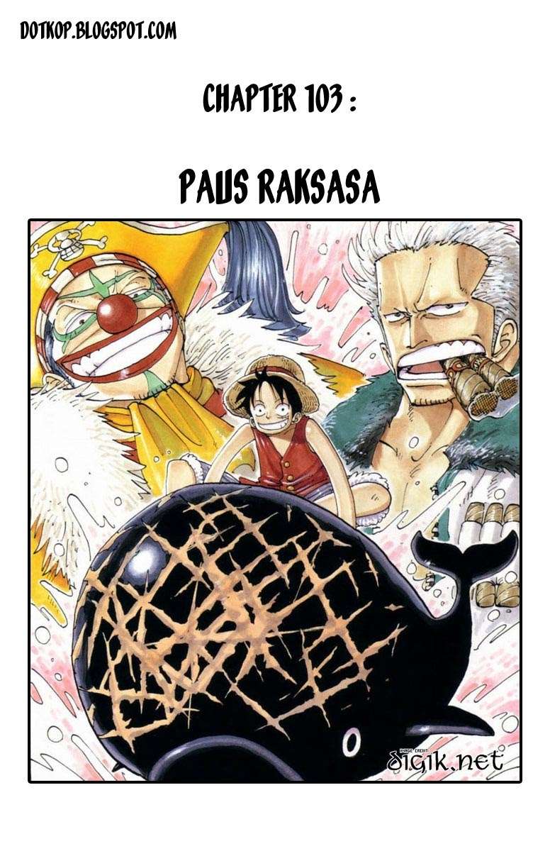 One Piece — Chapter 103, halaman 1