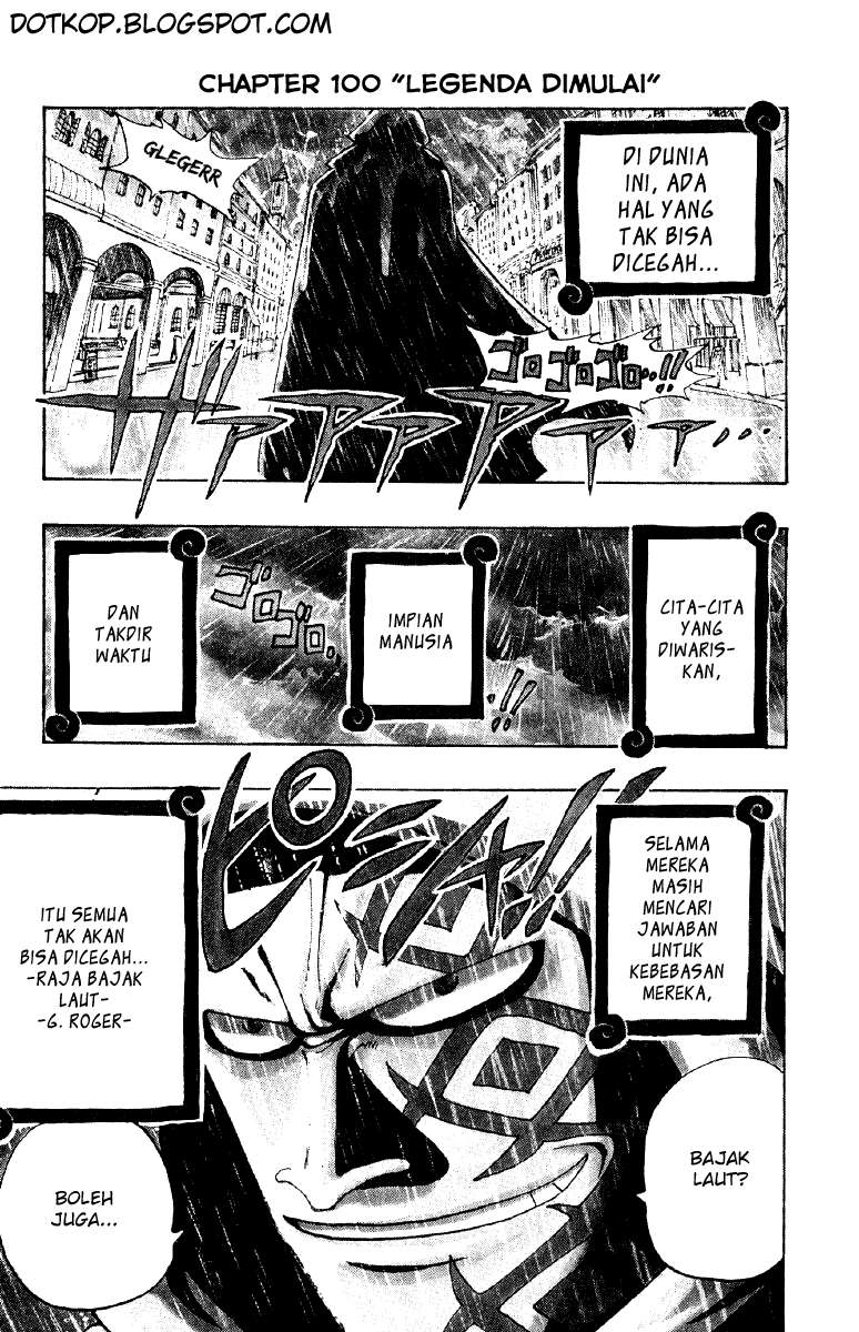 One Piece — Chapter 100, halaman 2
