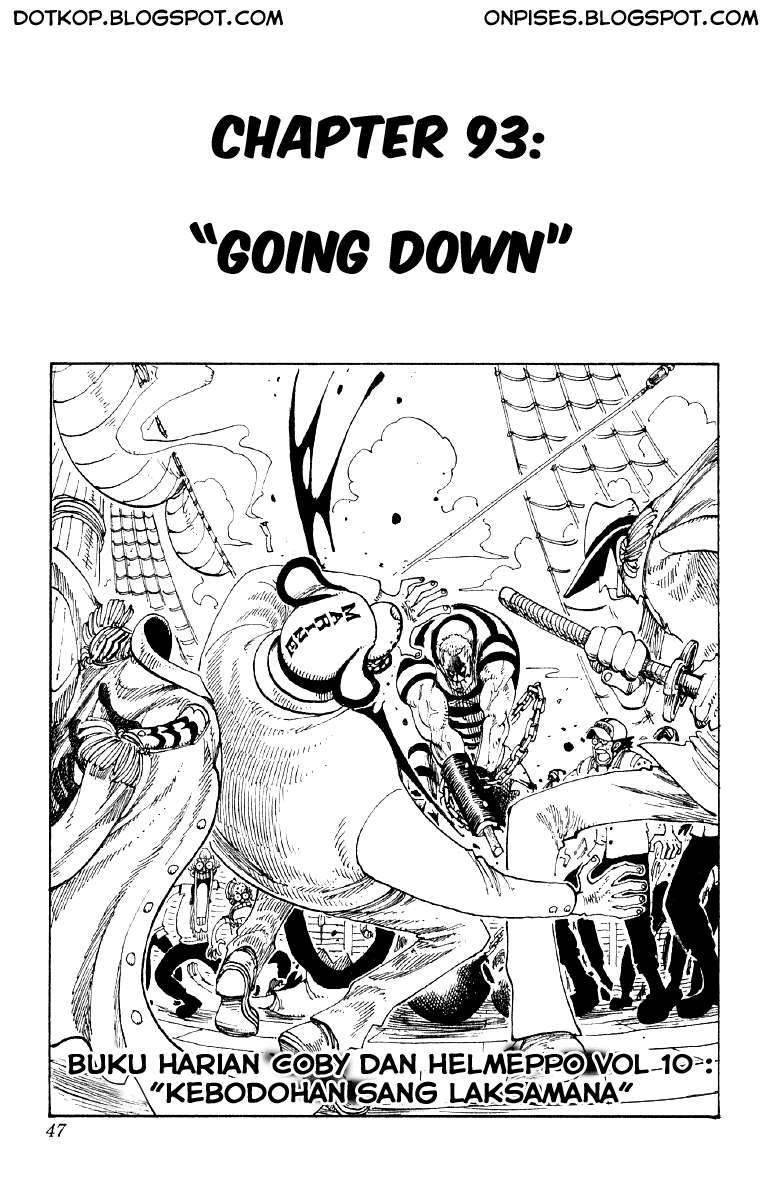 One Piece — Chapter 93, halaman 1