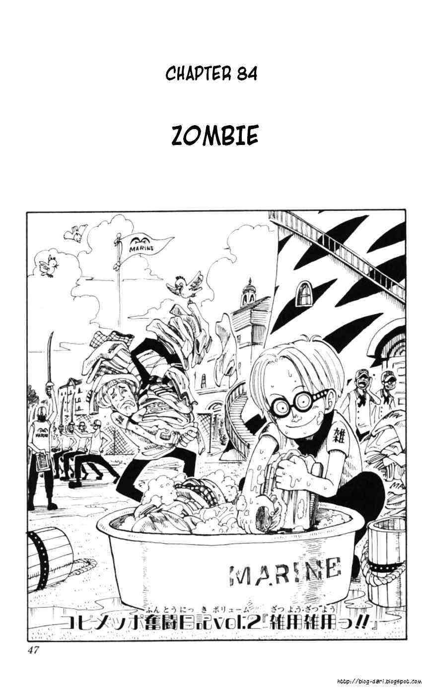 One Piece — Chapter 84, halaman 1
