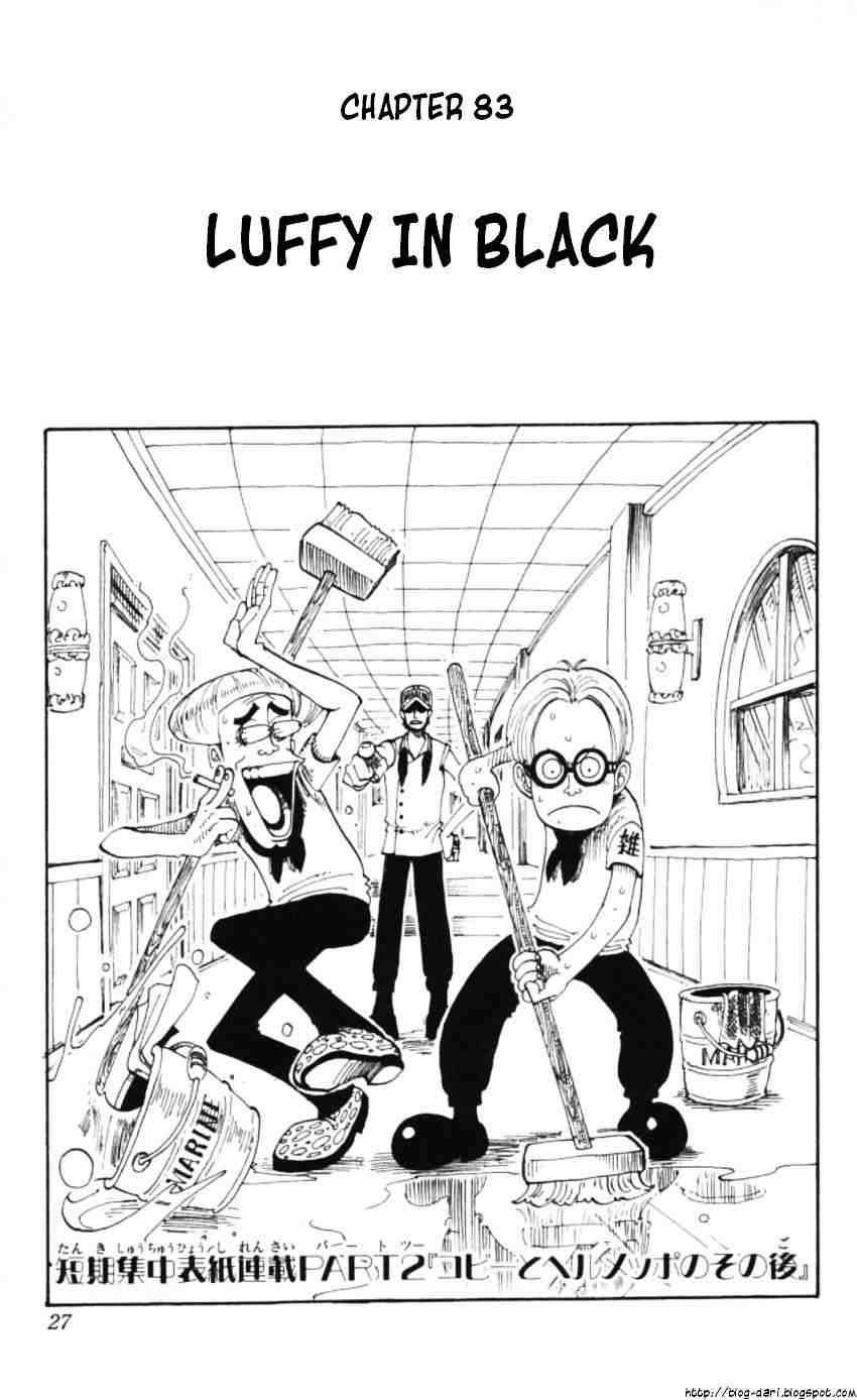 One Piece — Chapter 83, halaman 1