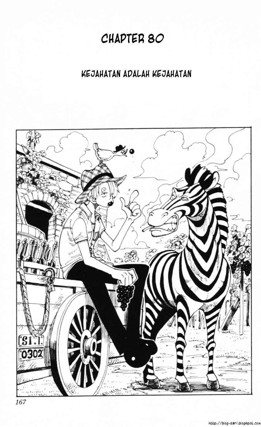 One Piece — Chapter 80, halaman 1