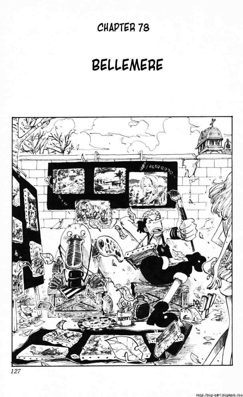 One Piece — Chapter 78, halaman 1