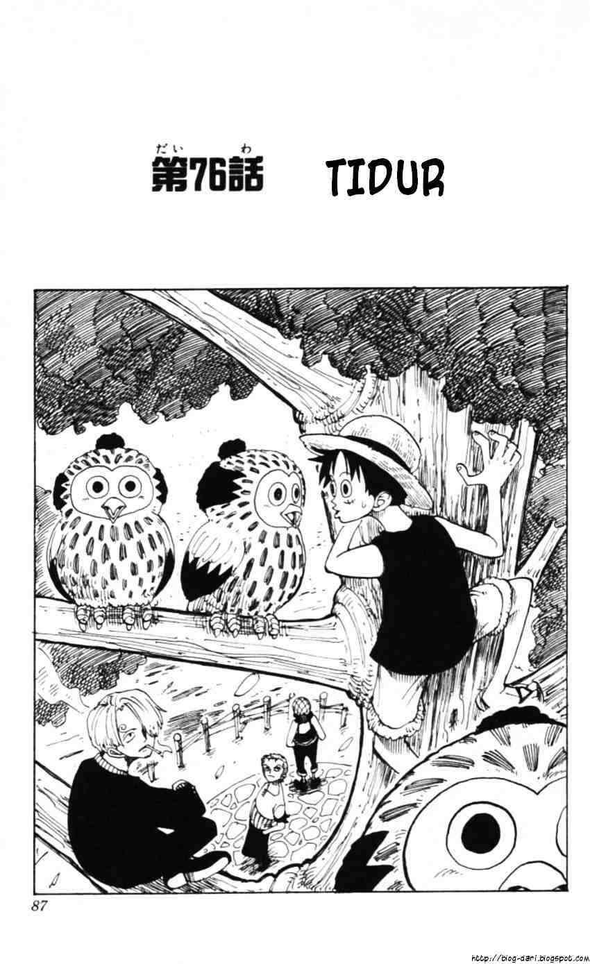 One Piece — Chapter 76, halaman 1