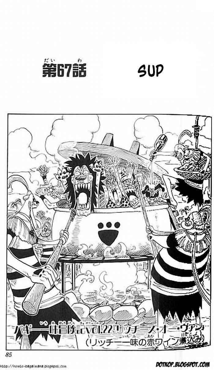 One Piece — Chapter 67, halaman 1