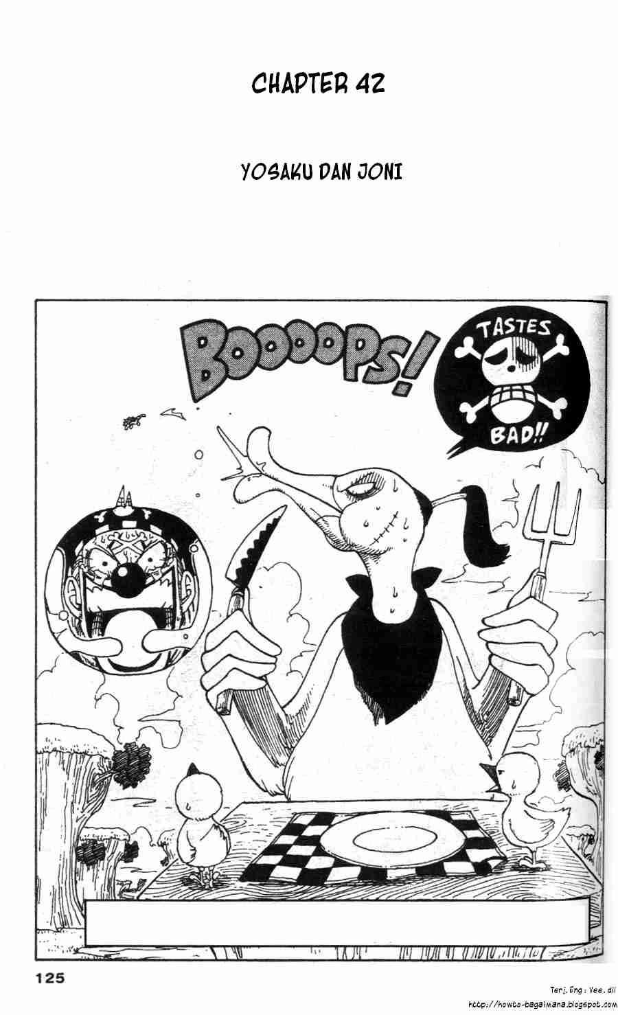 One Piece — Chapter 42, halaman 1