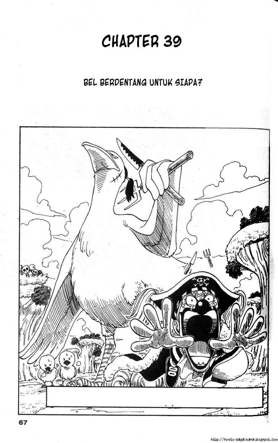 One Piece — Chapter 39, halaman 1