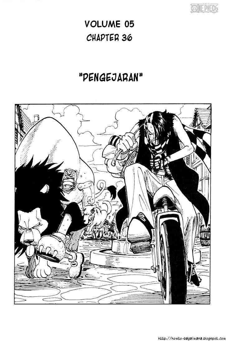One Piece — Chapter 36, halaman 1