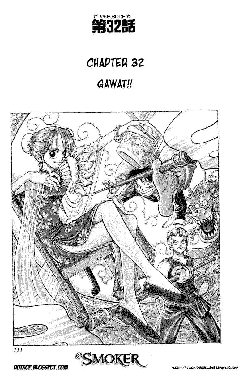 One Piece — Chapter 32, halaman 1