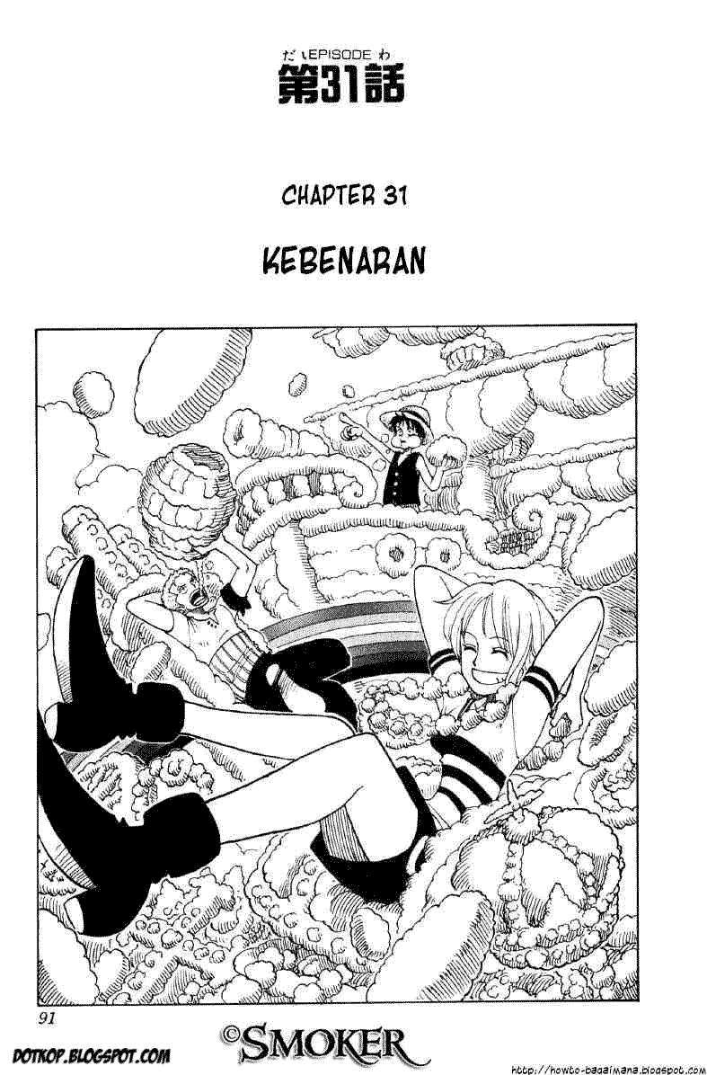 One Piece — Chapter 31, halaman 1