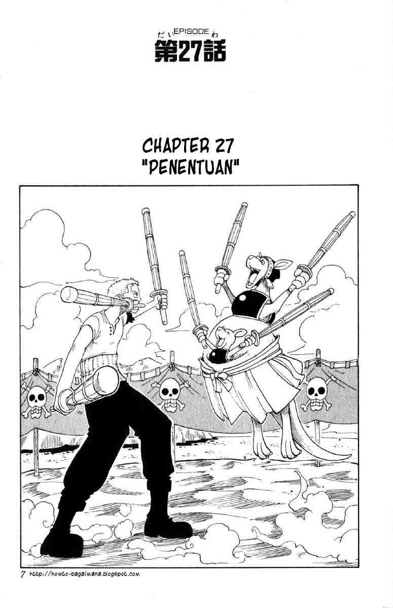 One Piece — Chapter 27, halaman 1