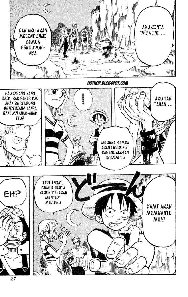 One Piece — Chapter 27, halaman 21