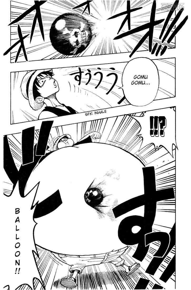 One Piece — Chapter 15, halaman 17