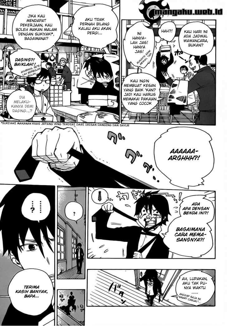 Ao no Exorcist — Chapter 1, halaman 11