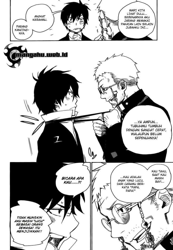 Ao no Exorcist — Chapter 1, halaman 14
