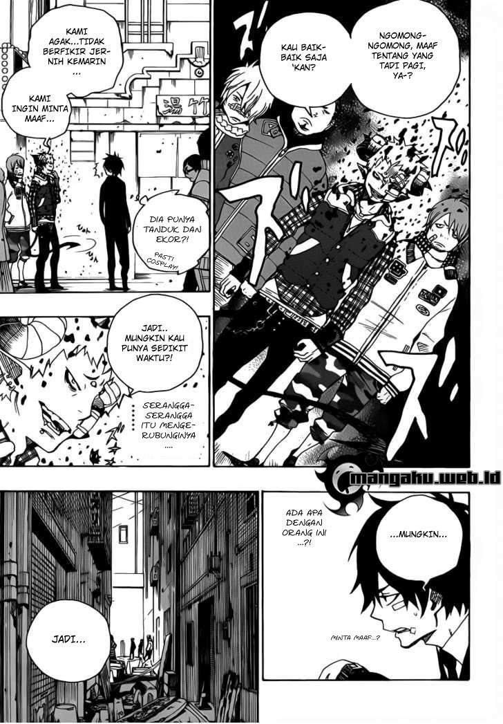 Ao no Exorcist — Chapter 1, halaman 19
