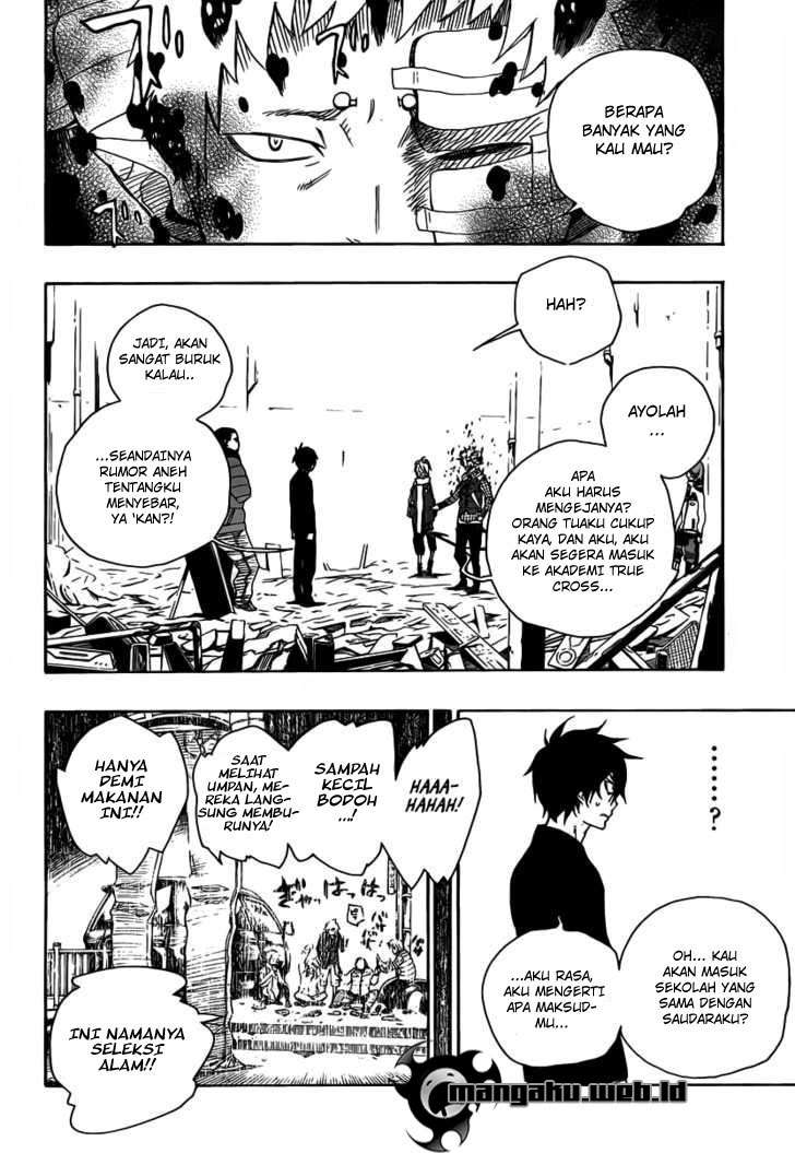 Ao no Exorcist — Chapter 1, halaman 20