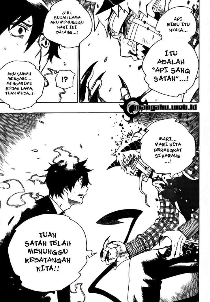 Ao no Exorcist — Chapter 1, halaman 27