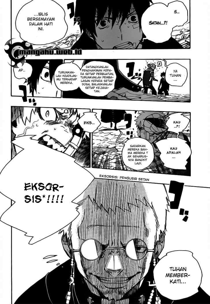 Ao no Exorcist — Chapter 1, halaman 28