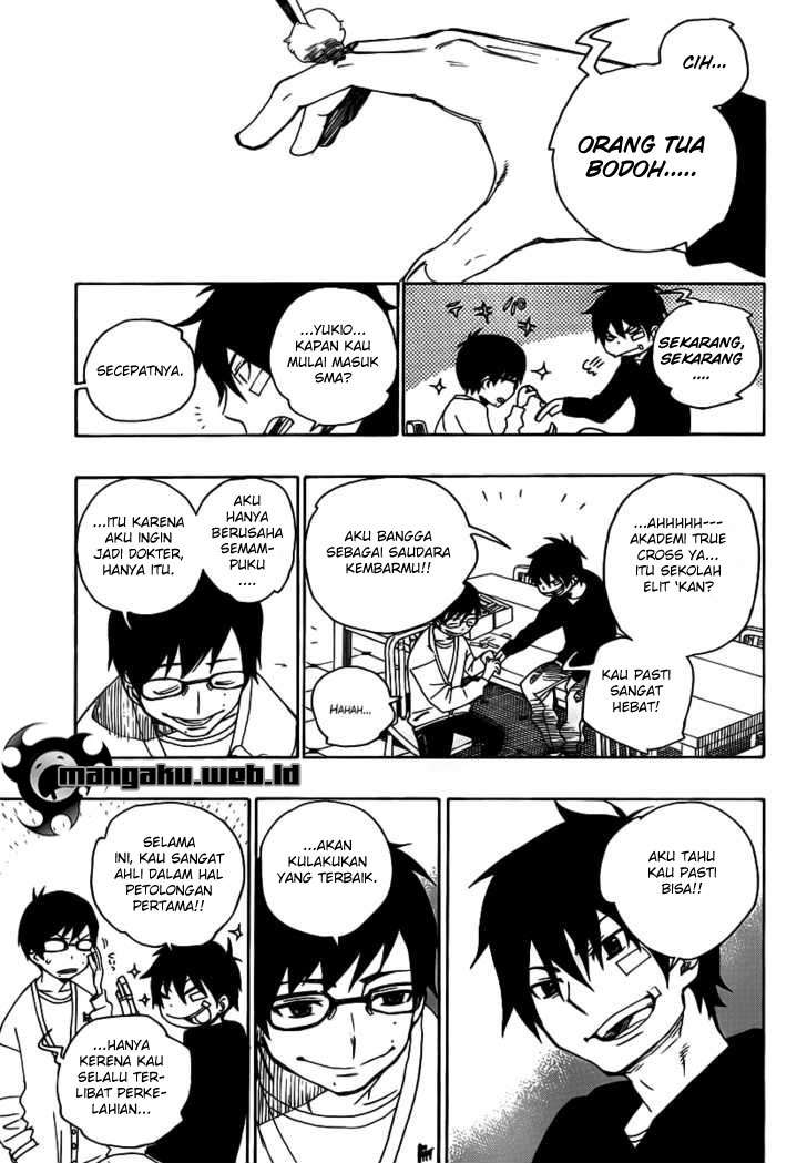 Ao no Exorcist — Chapter 1, halaman 9
