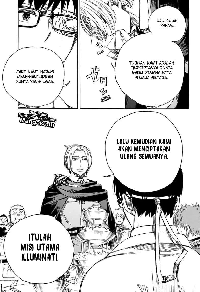 Ao no Exorcist — Chapter 111, halaman 28