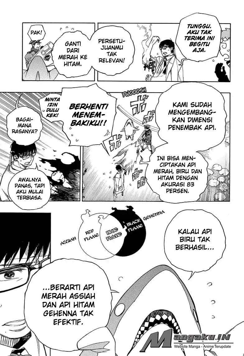 Ao no Exorcist — Chapter 110, halaman 8