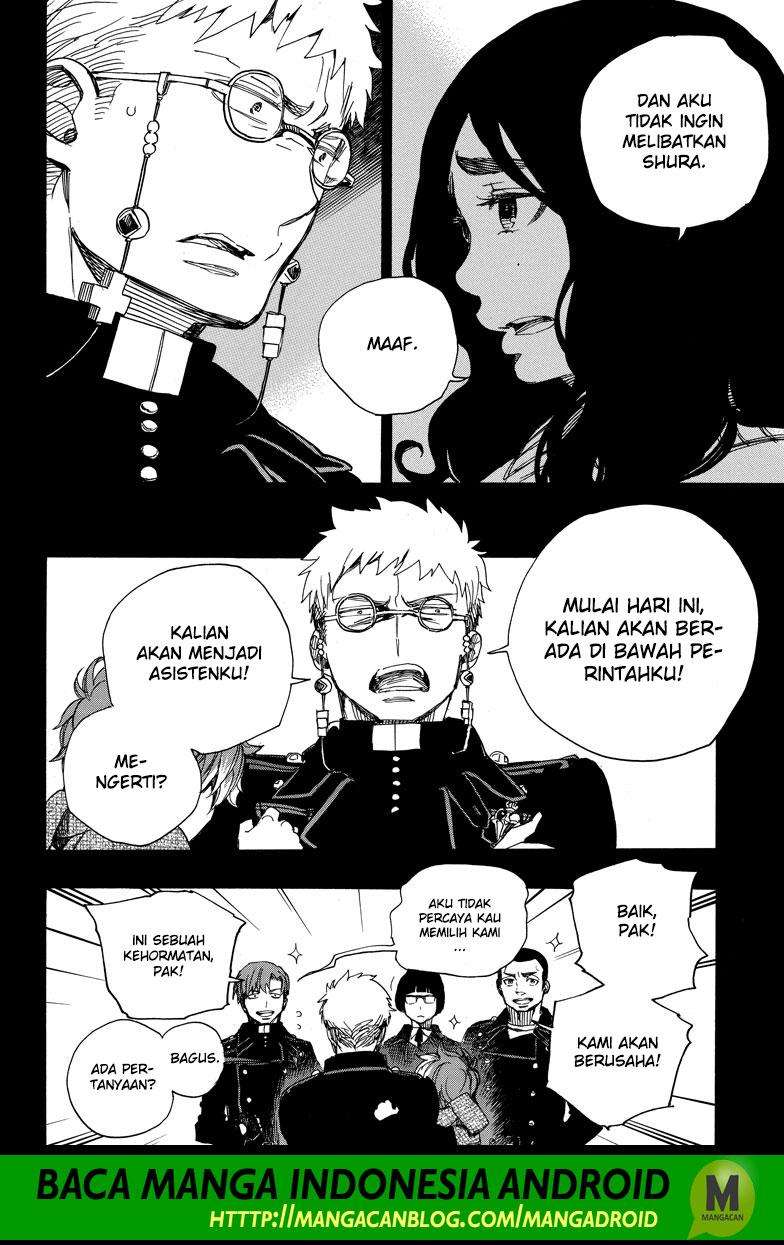 Ao no Exorcist — Chapter 106, halaman 18