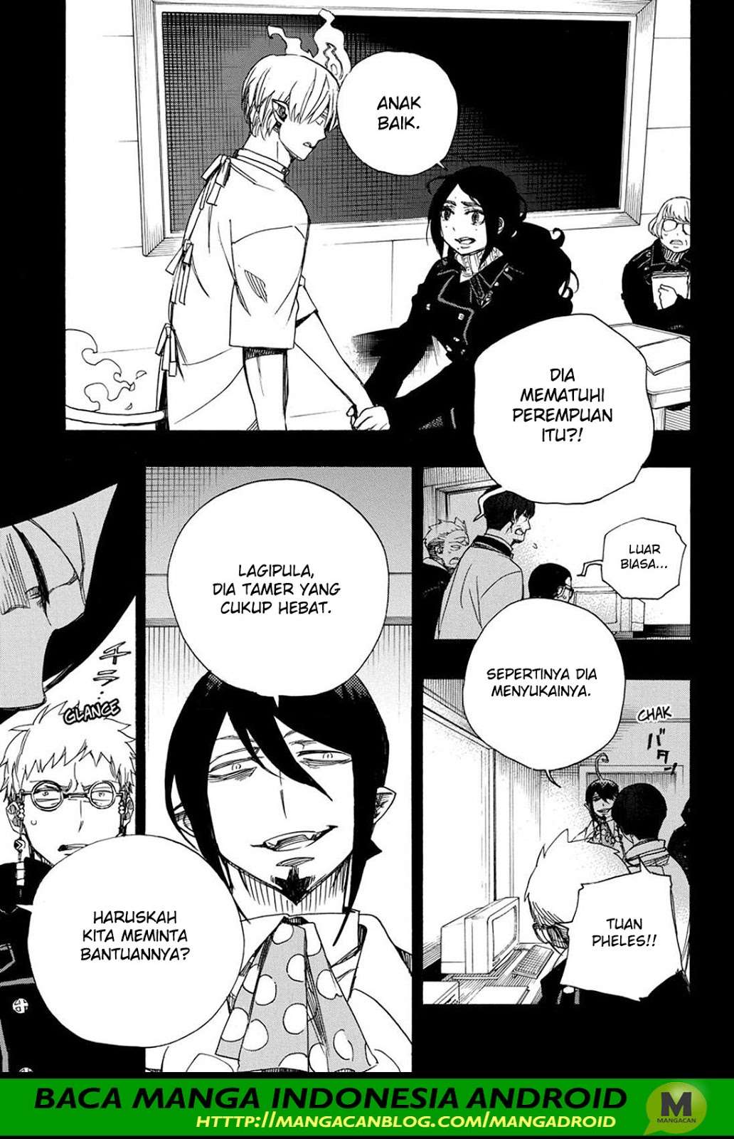 Ao no Exorcist — Chapter 105, halaman 11