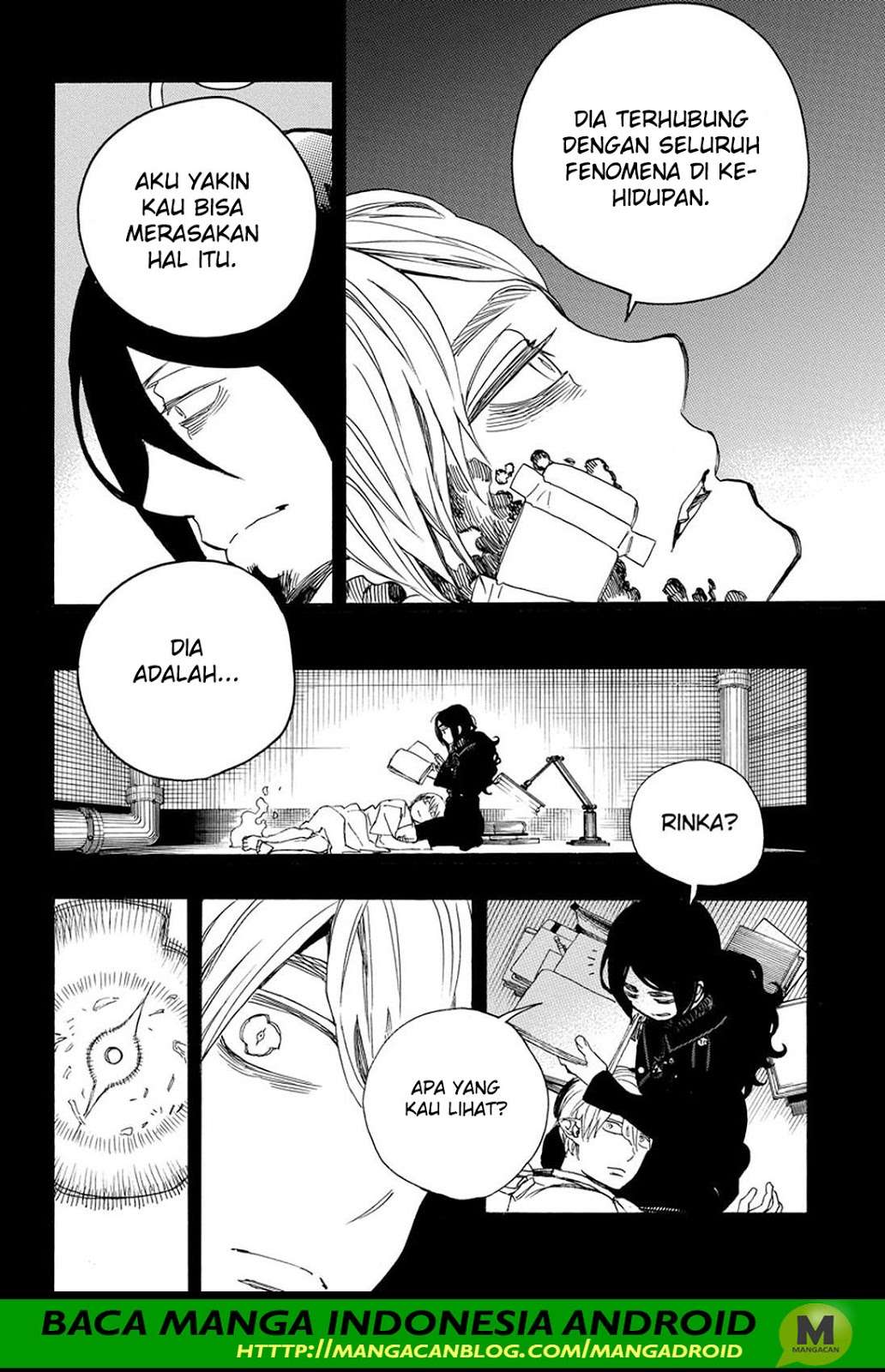 Ao no Exorcist — Chapter 105, halaman 18