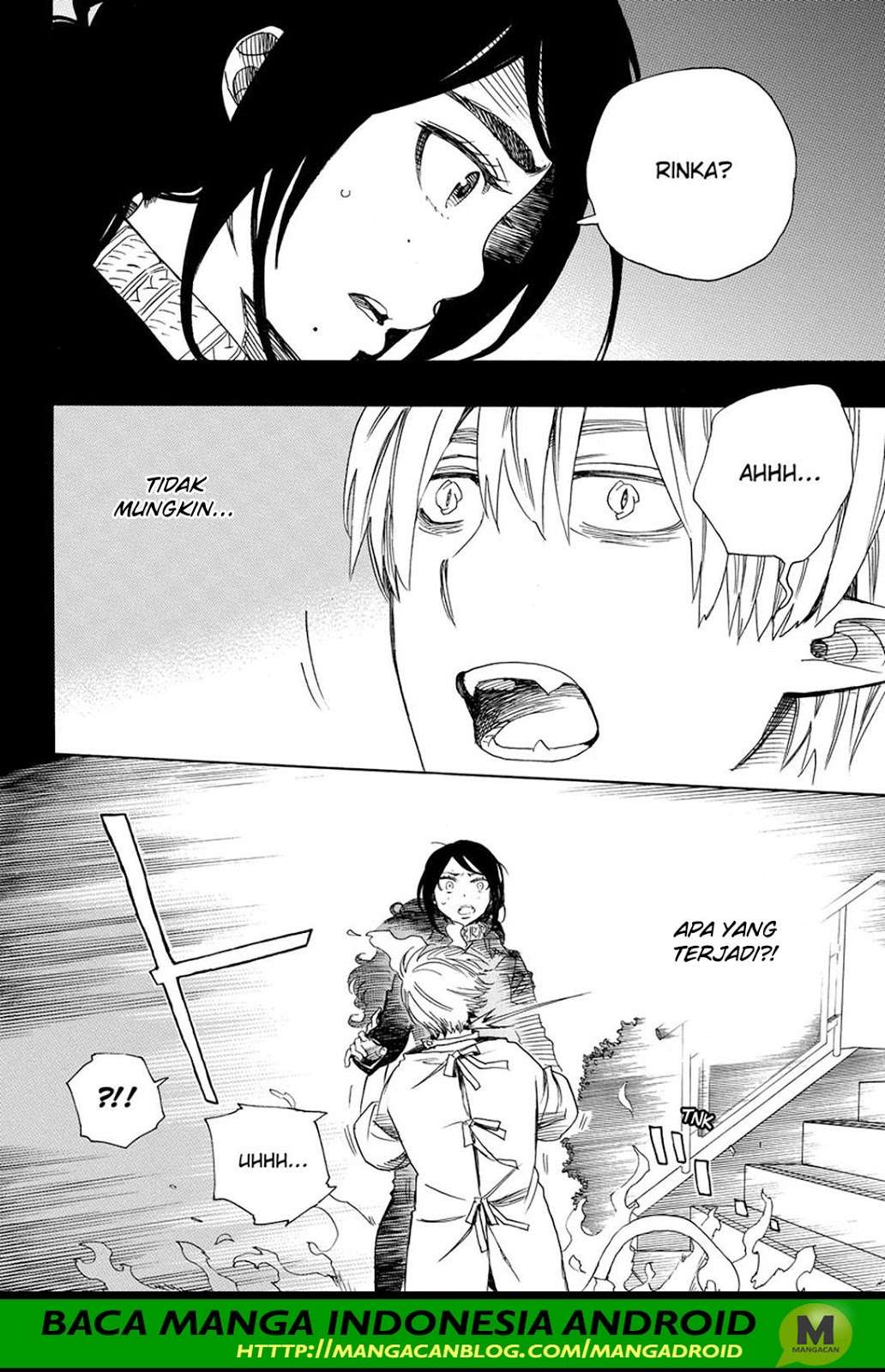 Ao no Exorcist — Chapter 105, halaman 2