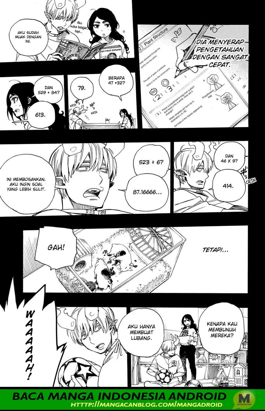 Ao no Exorcist — Chapter 105, halaman 21