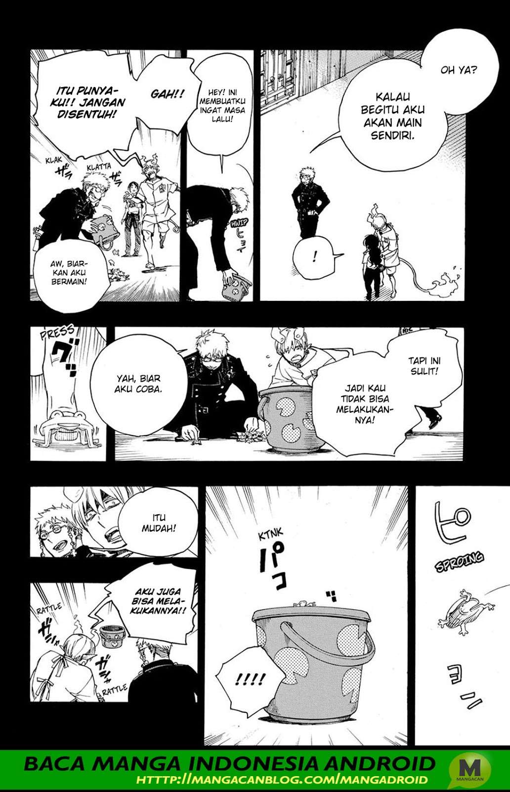 Ao no Exorcist — Chapter 105, halaman 26