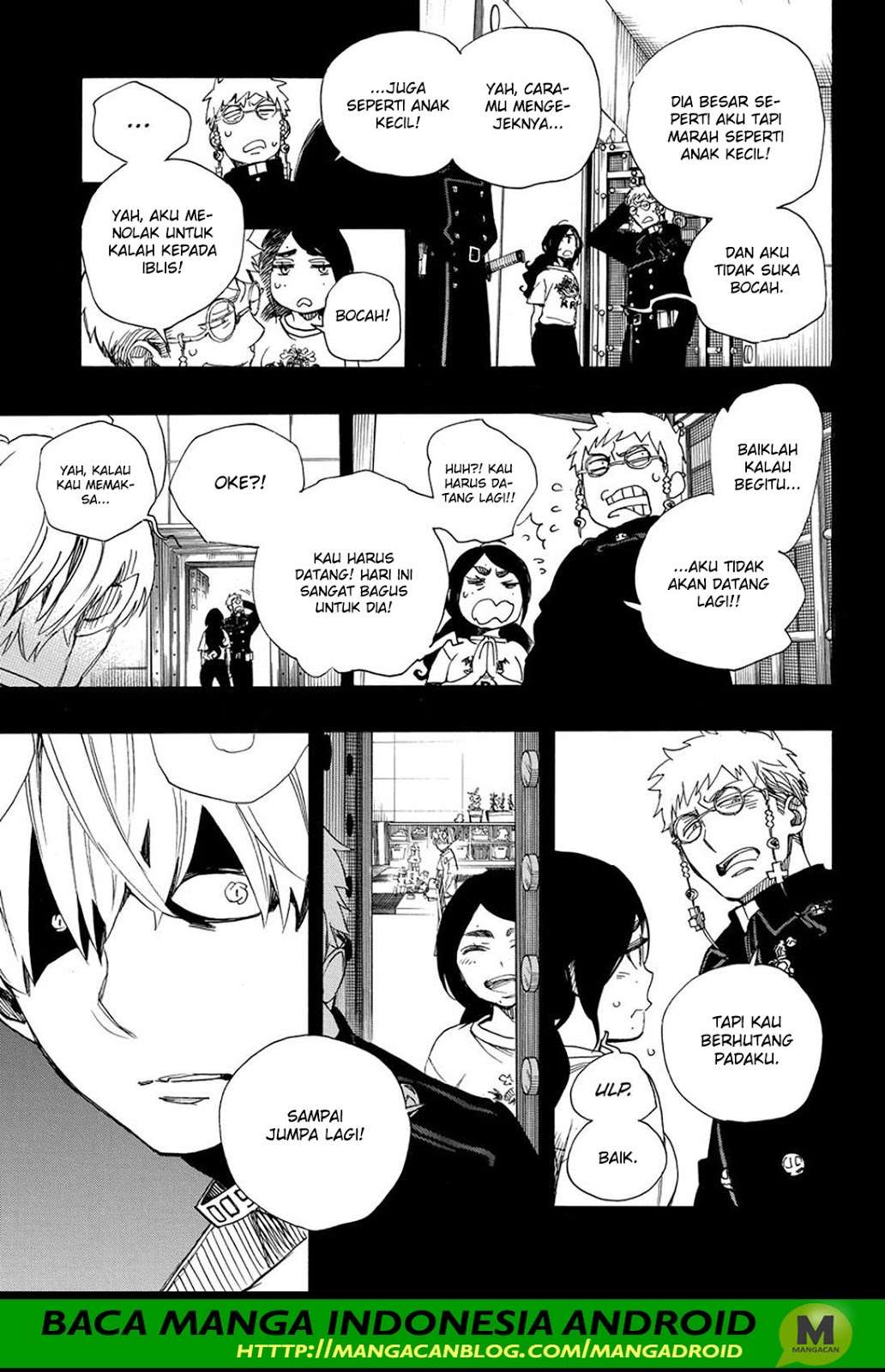 Ao no Exorcist — Chapter 105, halaman 29