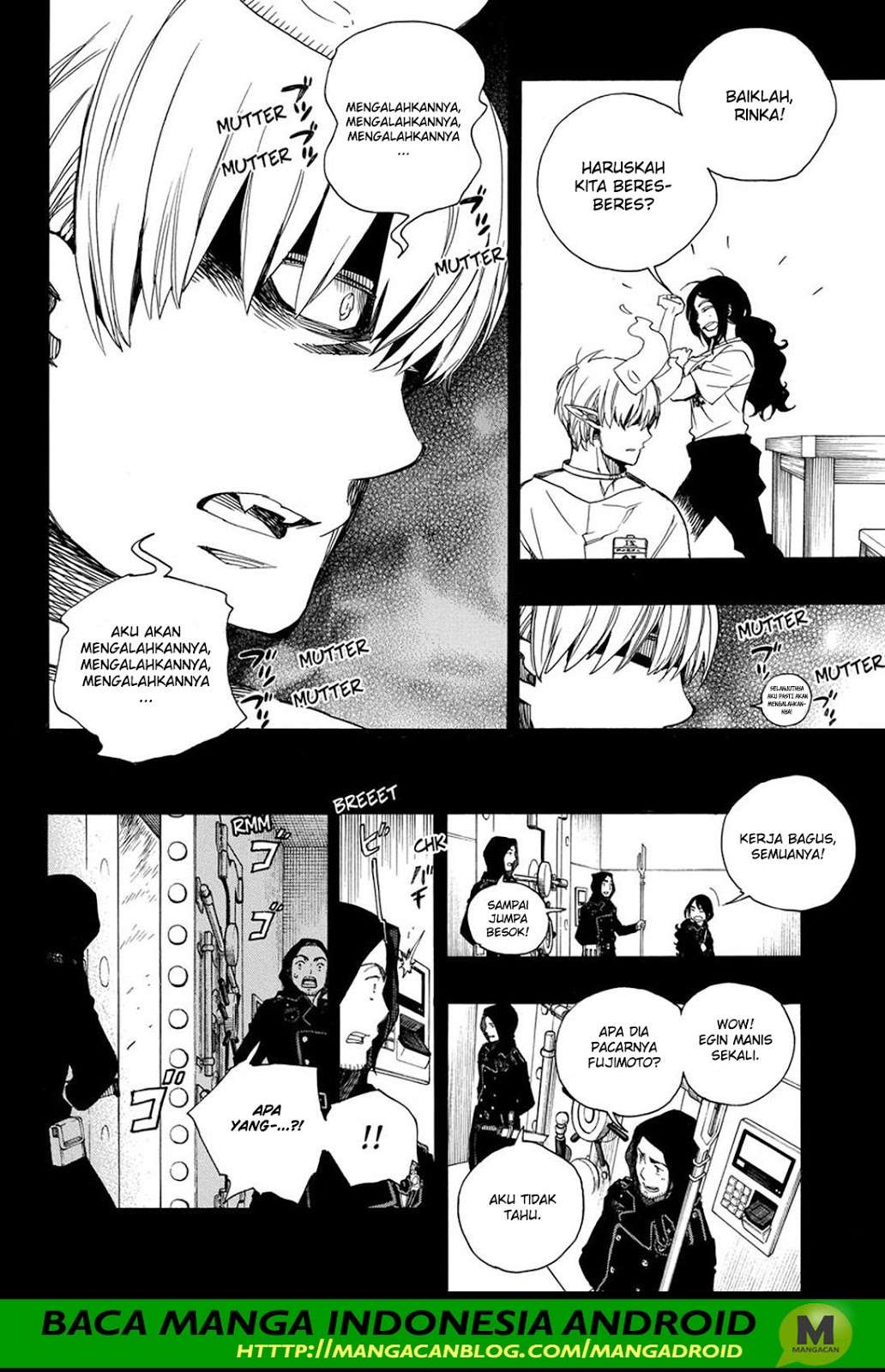 Ao no Exorcist — Chapter 105, halaman 30