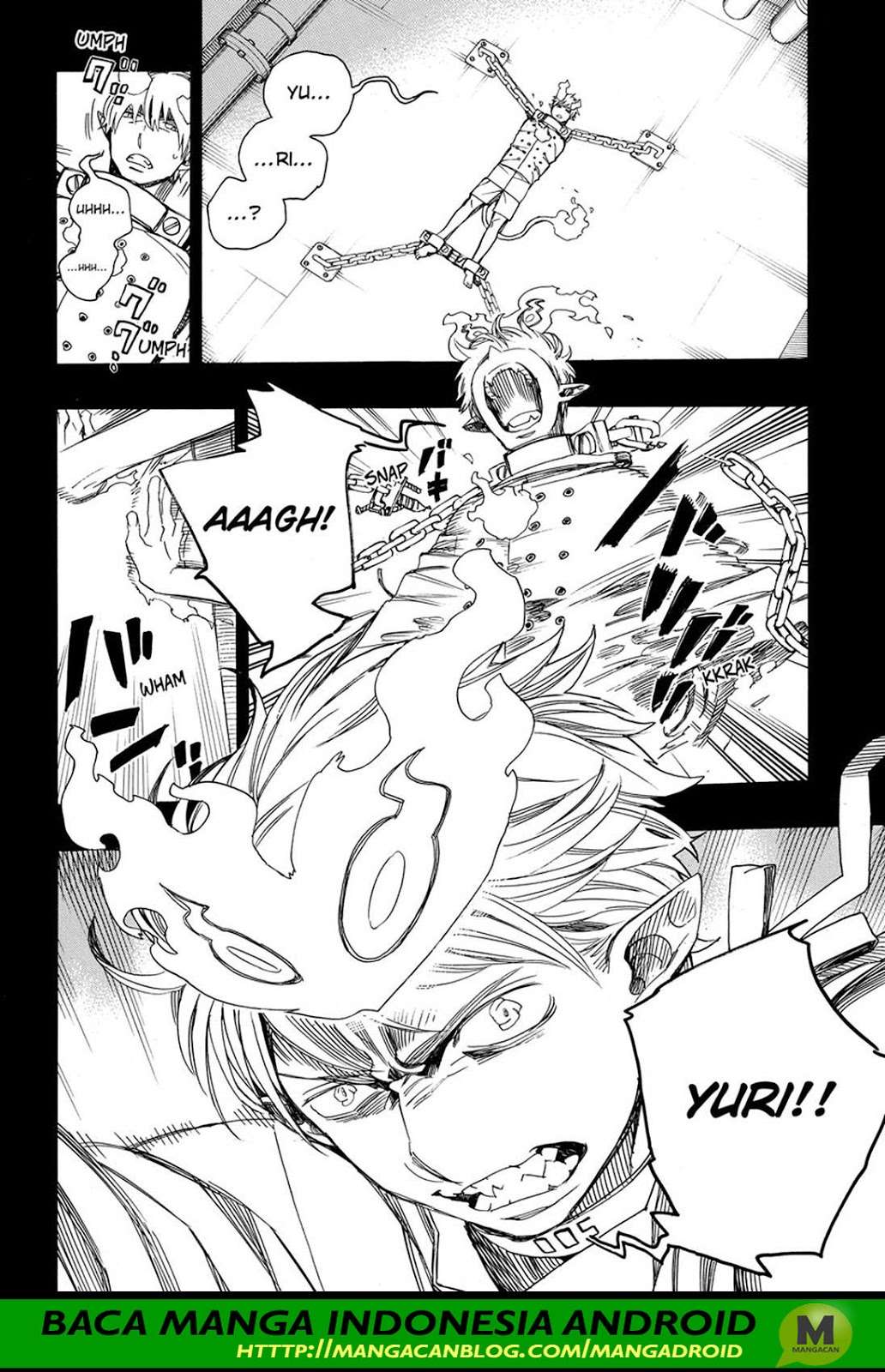Ao no Exorcist — Chapter 105, halaman 6