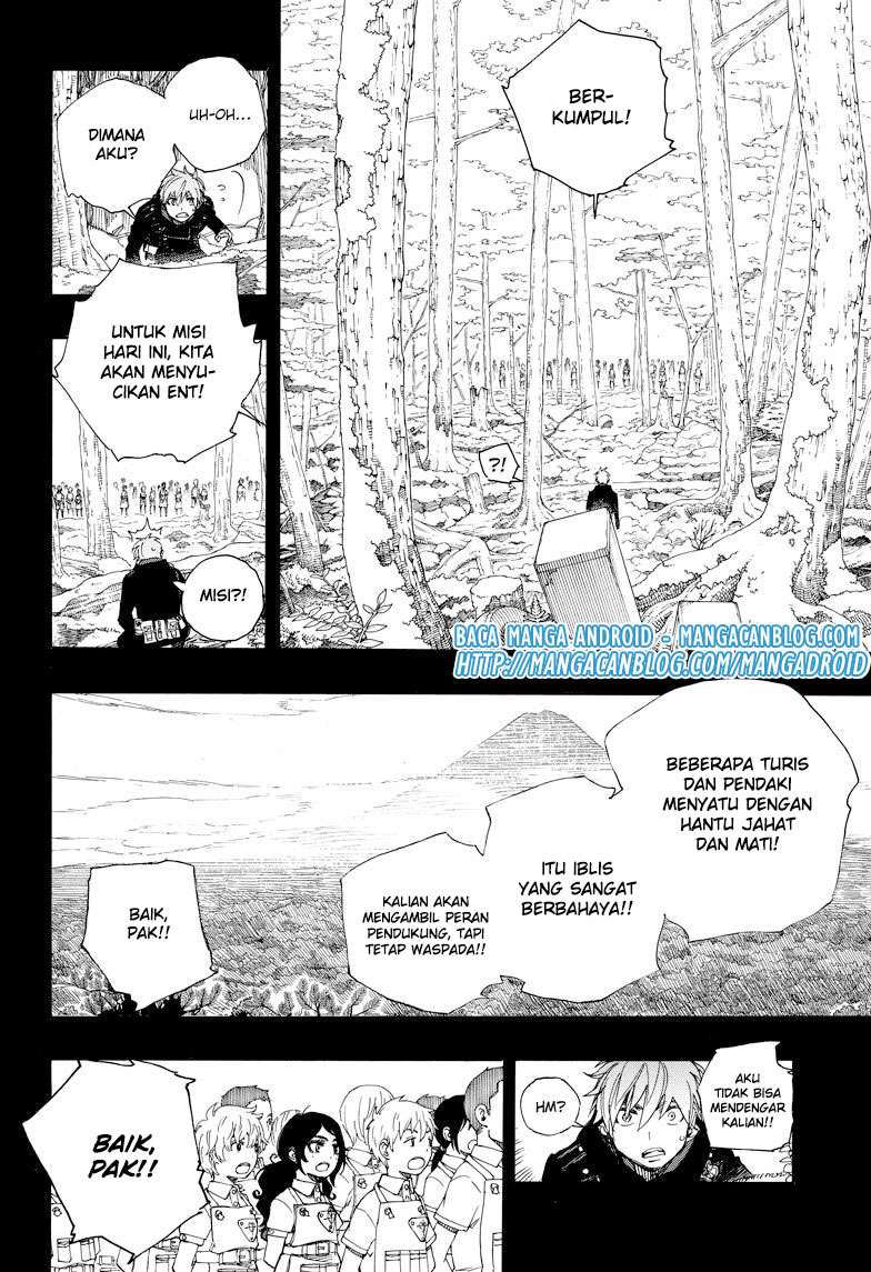 Ao no Exorcist — Chapter 102, halaman 18