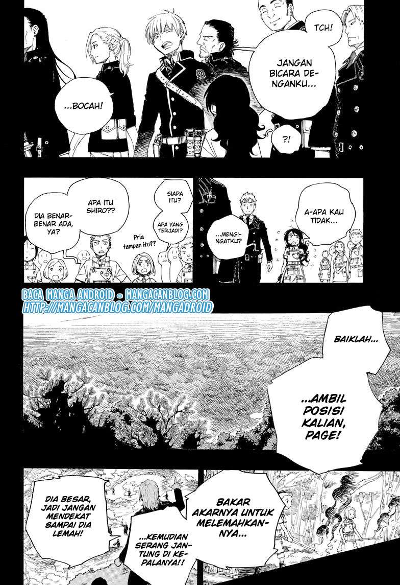 Ao no Exorcist — Chapter 102, halaman 22