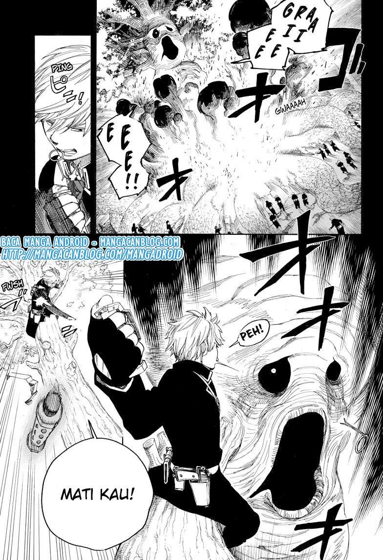 Ao no Exorcist — Chapter 102, halaman 27